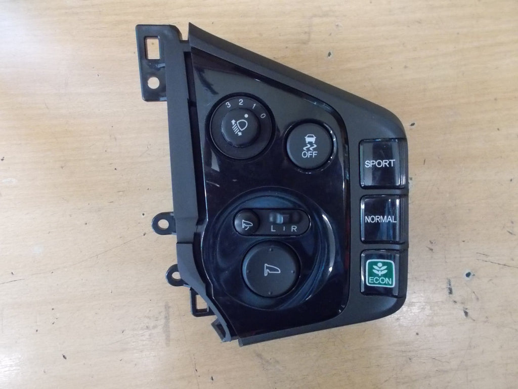 2010 HONDA CRZ MULTIFUNICTIONAL CONTROL PANEL (CONTROLS MIRROR & DRIVING MODE)