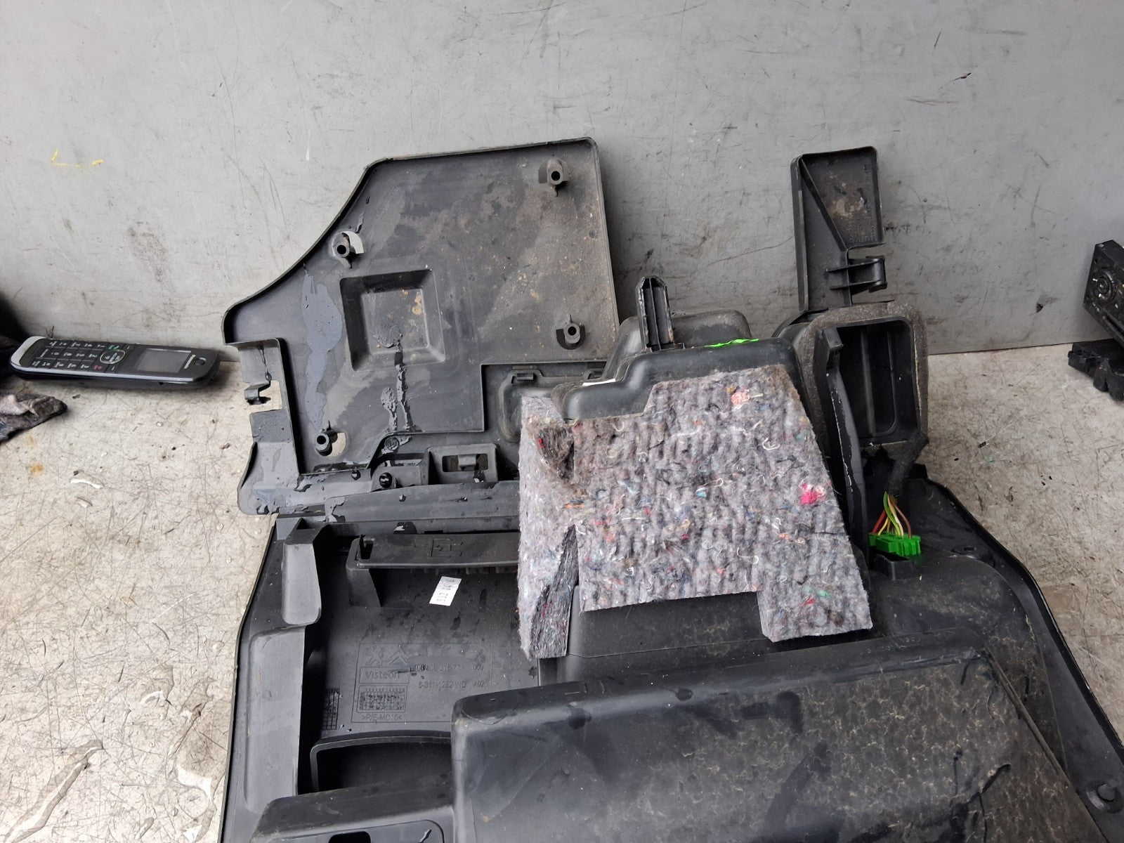 2018 CITROEN BERLINGO MK2 DASHBOARD GLOVE BOX STORAGE COMPARTMENT 9680931677