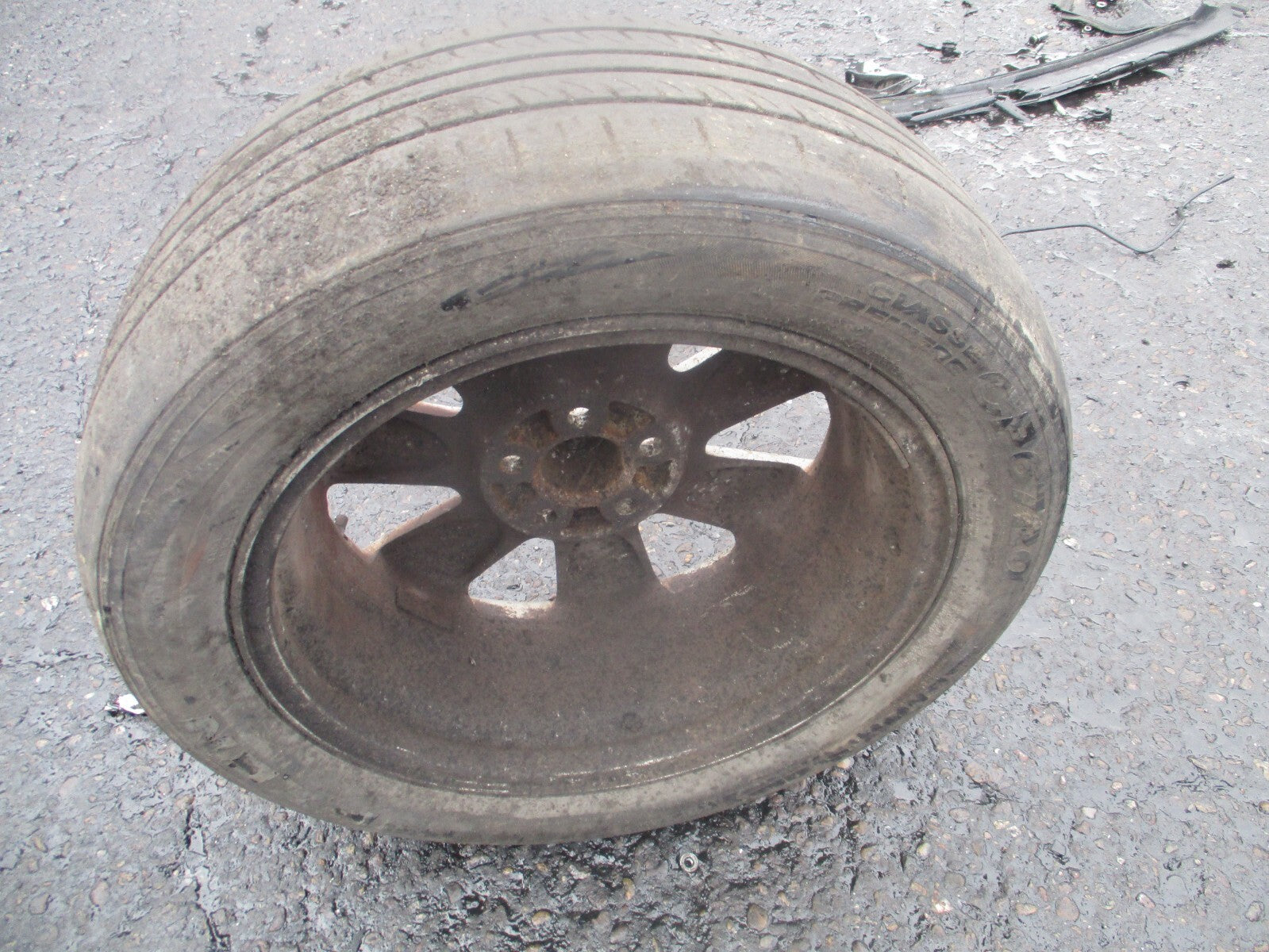 2008 MITSUBISHI OUTLANDER MK2 17 INCH ALLOY WHEEL WITH TYRE 225/55R17