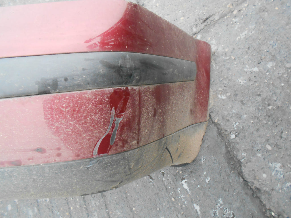 VOLKSWAGEN VW PASSAT SALOON 3B B5 2001 REAR PLASTIC BUMPER BURGUNDY RED