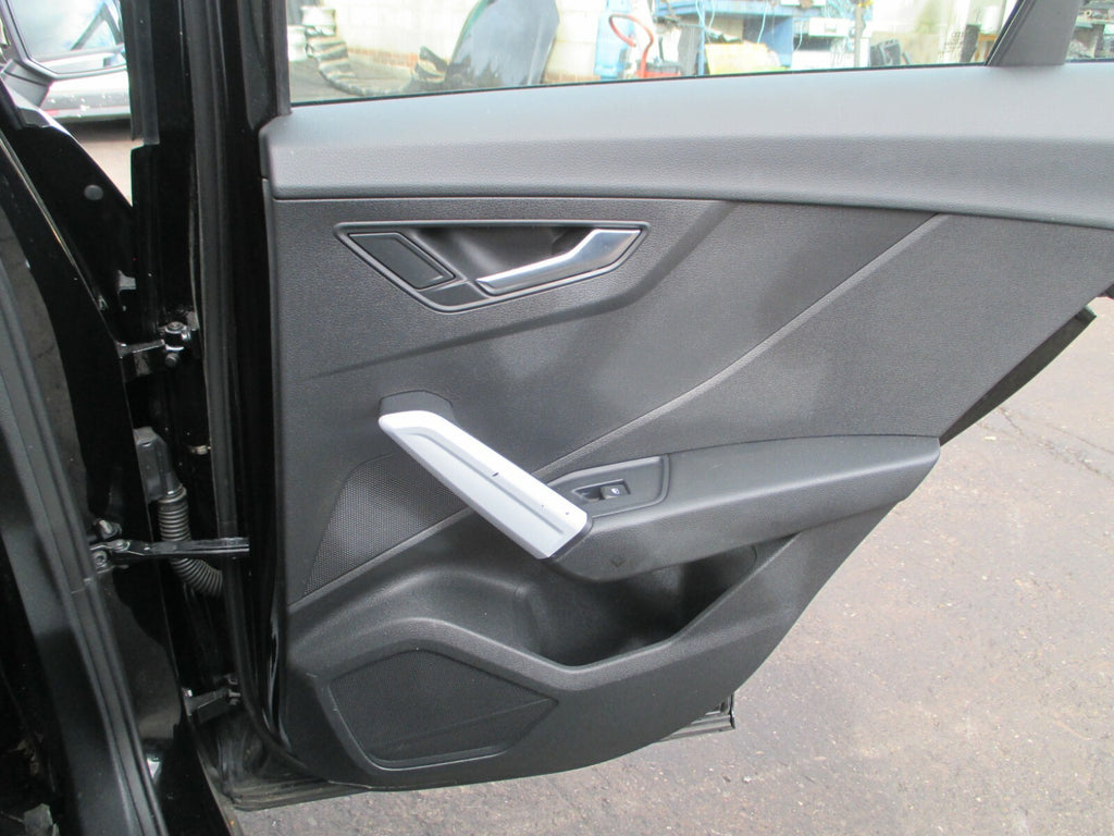 AUDI Q2 MK1 2020 OSR DRIVER SIDE REAR PLASTIC DOOR CARD PANEL ONLY