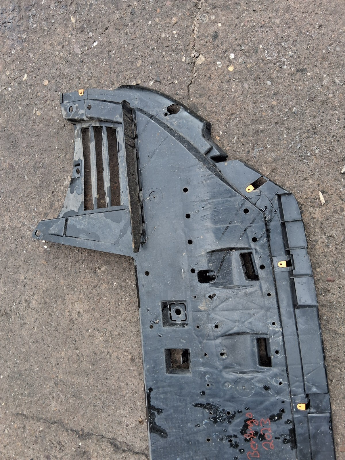 2023 CITROEN BERLINGO MK3 FRONT BUMPER UNDER TRAY COVER 9816809680