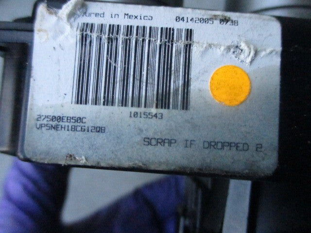 2006 NISSAN PATHFINDER R51 2.5 DIESEL AC HEATER CONTROL PANEL 27500EB50C