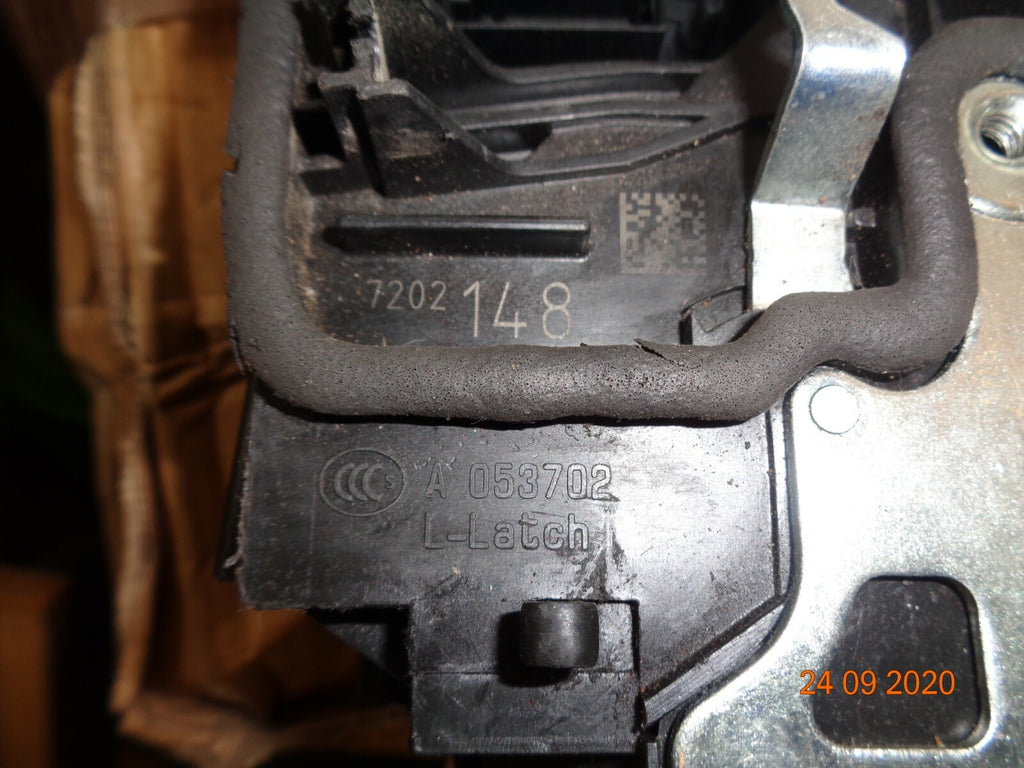 BMW 1 SERIES 116I 2011 OSR DRIVER SIDE REAR DOOR LOCK MECH MECHANISM 7202148
