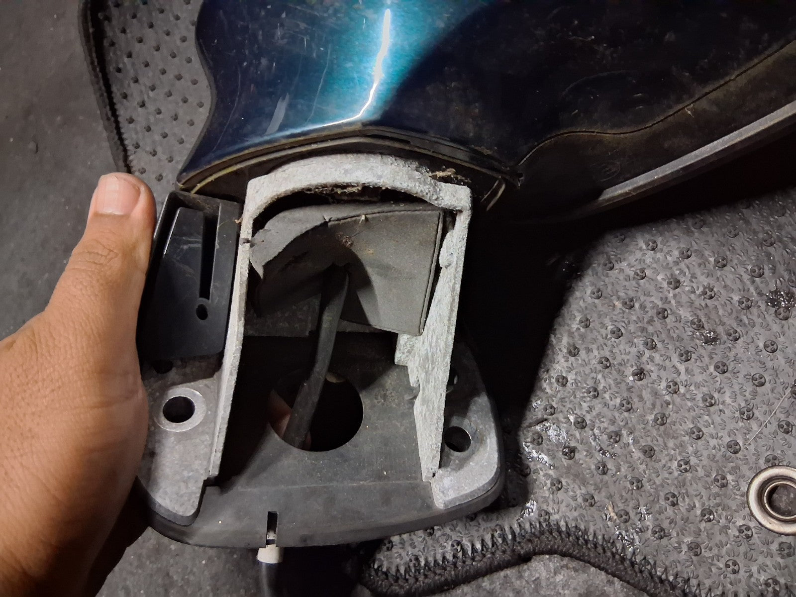 2018 VAUXHALL ZAFIRA C NSF PASSENGER SIDE FRONT ELECTRIC WING MIRROR  E1021219