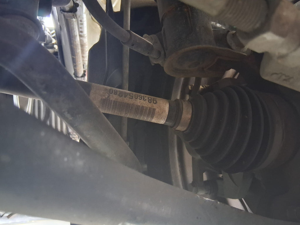 PEUGEOT 208 MK2 2025 1.2 PETROL OS DRIVER SIDE MANUAL DRIVESHAFT 9836054280