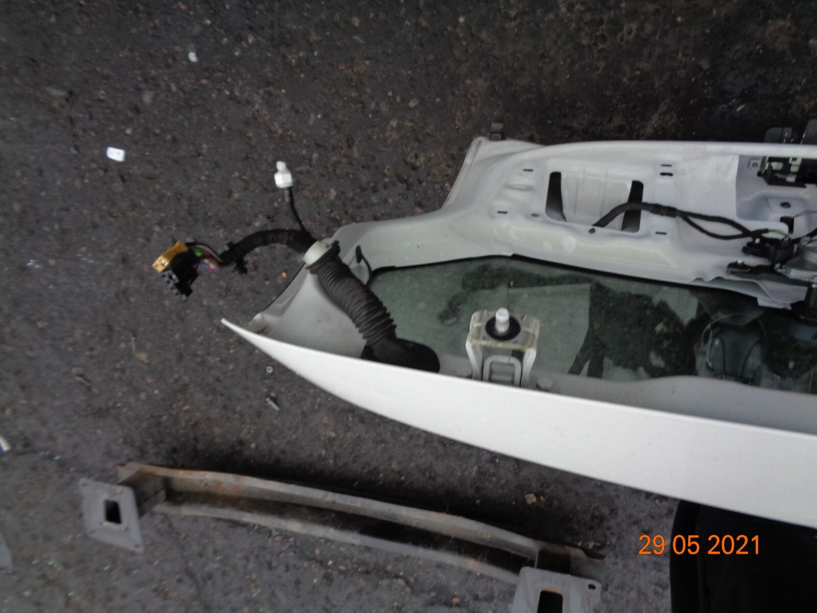 SKODA CITIGO 2016 COMPLETE TAILGATE BOOT LID WHITE LB9A BOOT REAR PANEL WIPER