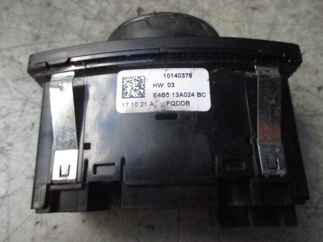 2017 FORD KA PLUS HEADLIGHT CONTROL SWITCH 10140378