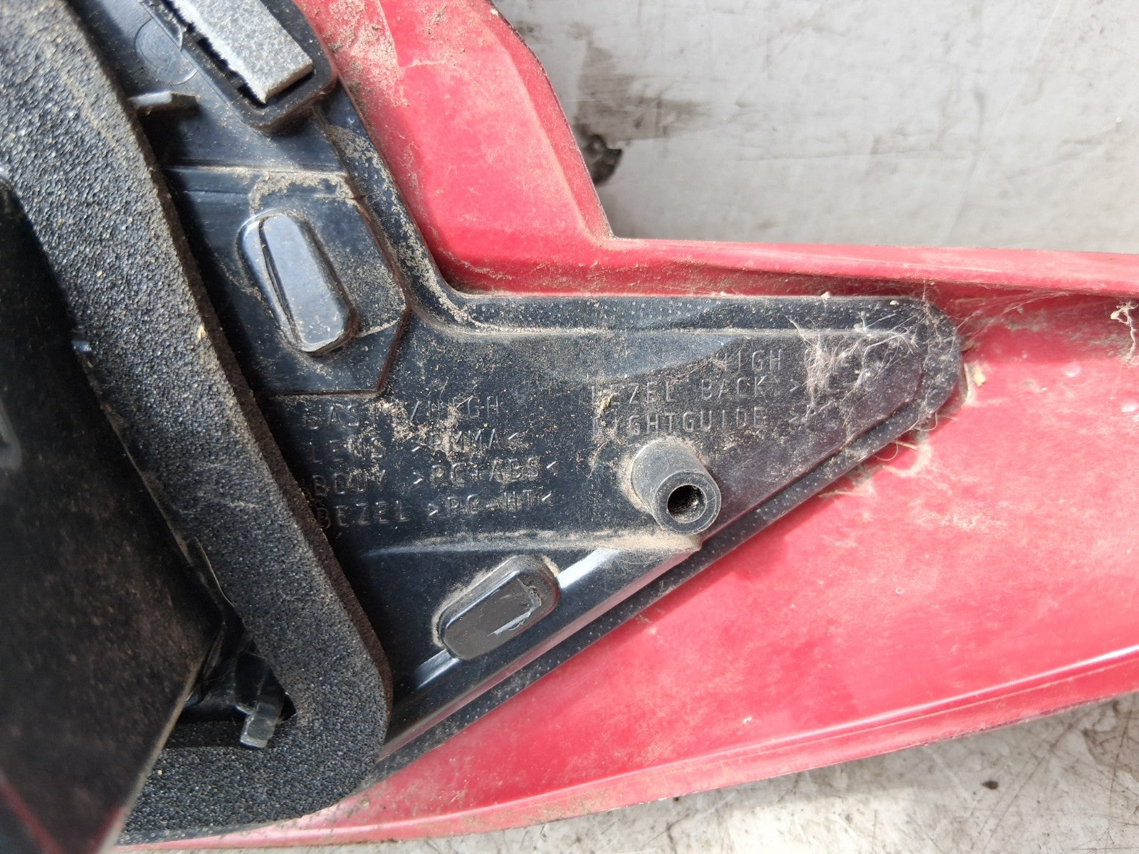 FORD FIESTA 2021 MK8 3 DOOR OSR DRIVER SIDE REAR RIGHT INNER TAIL LIGHT