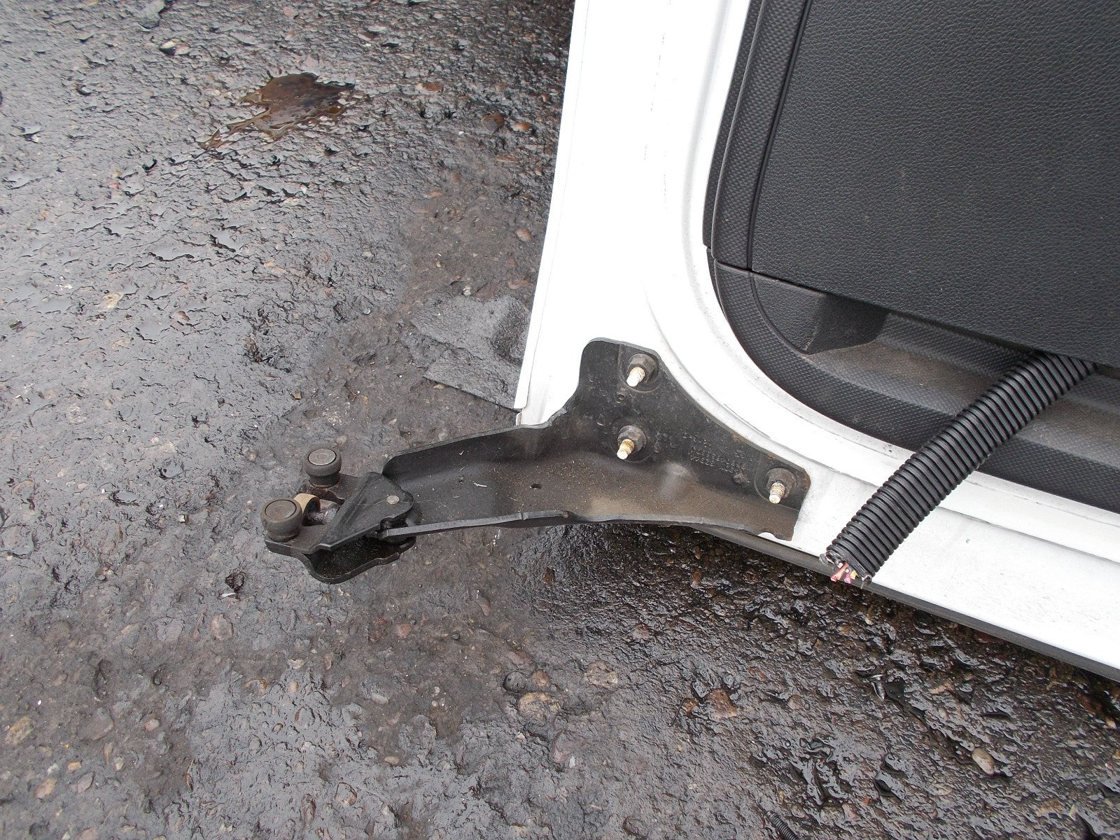 2013 PEUGEOT PARTNER MK2 OS DRIVER SIDE SIDE LOADING DOOR WHITE EWPA