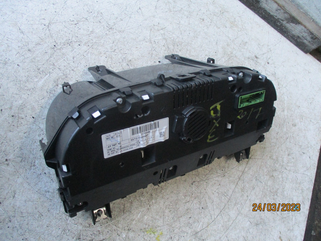 JAGUAR XE 2017 2.0 DIESEL SPEEDO SPEEDOMETER INSTRUMENT CLUSTER HX7310849BF
