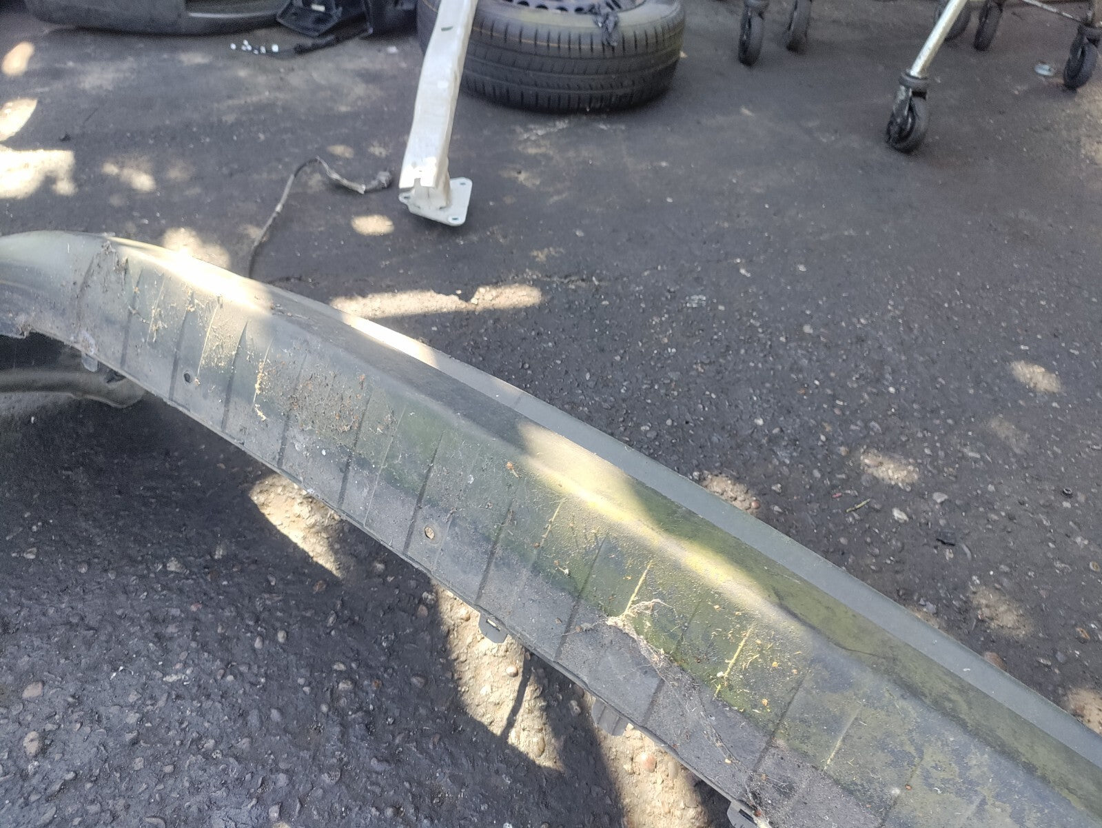 MERCEDES CITAN W415 2015 REAR BUMPER BLACK