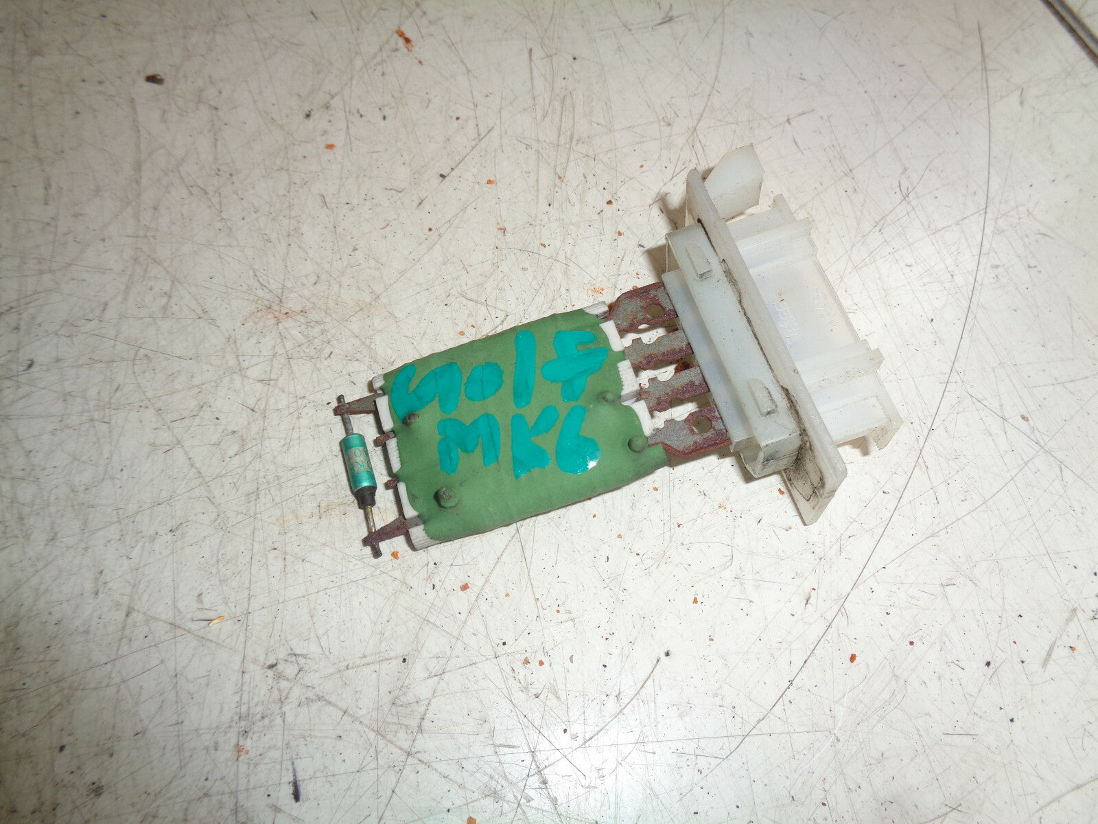 VW VOLKSWAGEN GOLF MK6 2010 HEATER BLOWER RESISTOR