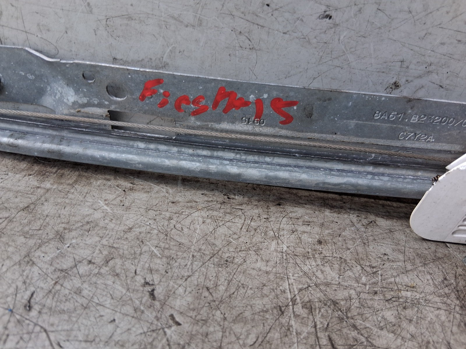 2015 FORD FIESTA MK8 OSF DRIVER SIDE FRONT WINDOW MOTOR REGULATOR 0130822619