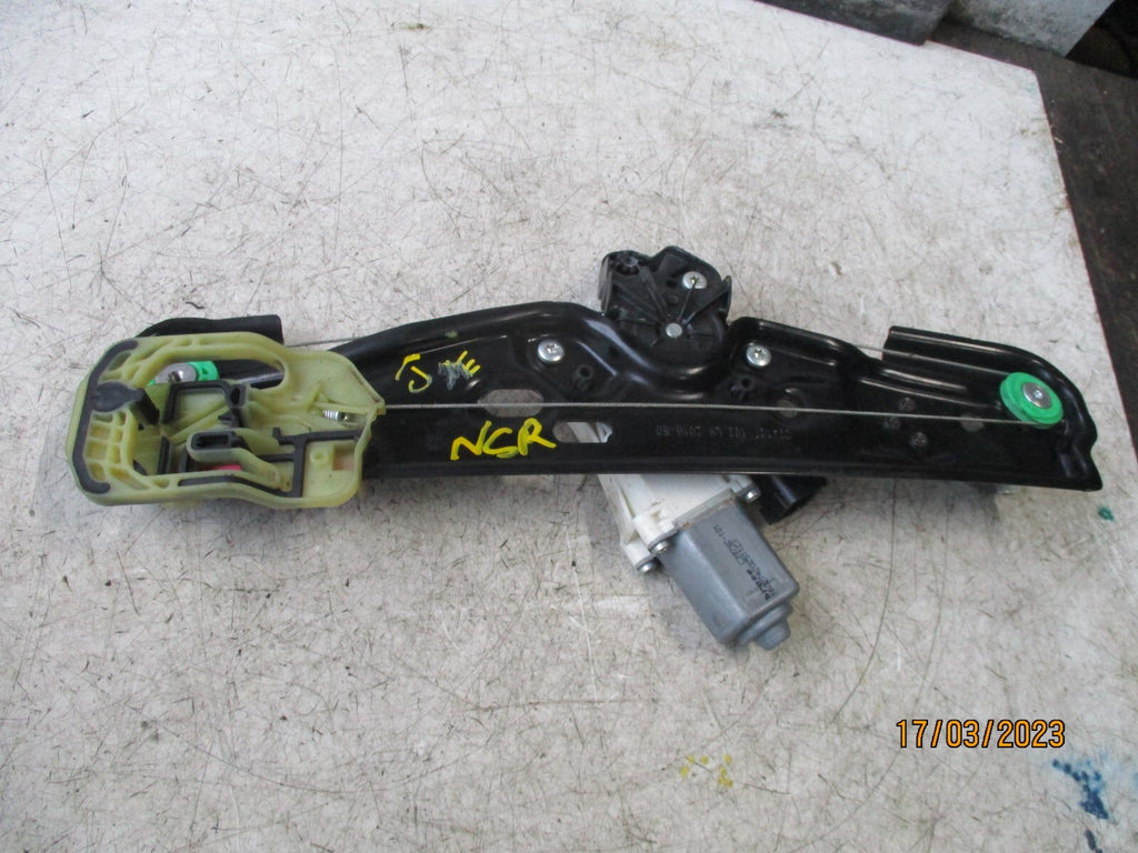 JAGUAR XE 2017 NSR PASSENGER SIDE REAR WINDOW MOTOR REGULATOR GX7327001AC