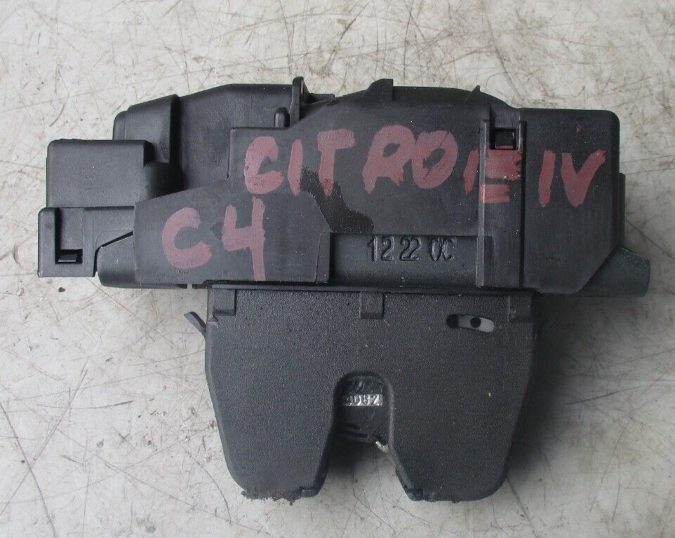 CITROEN C4 TAILGATE BOOT LOCK HATCHBACK MECHANISM 9816195380
