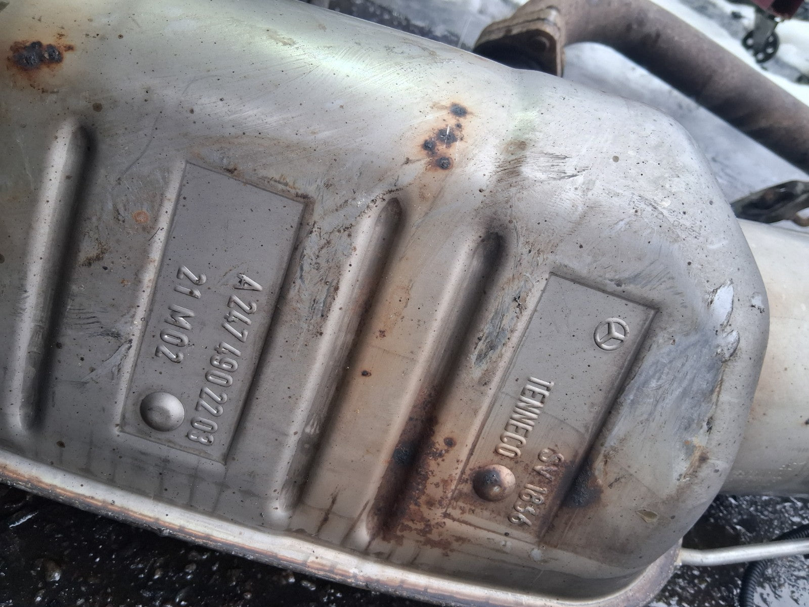2021 MERCEDES A CLASS V177 SALOON HYBRID COMPLETE EXHAUST CATALYTIC A2474902203