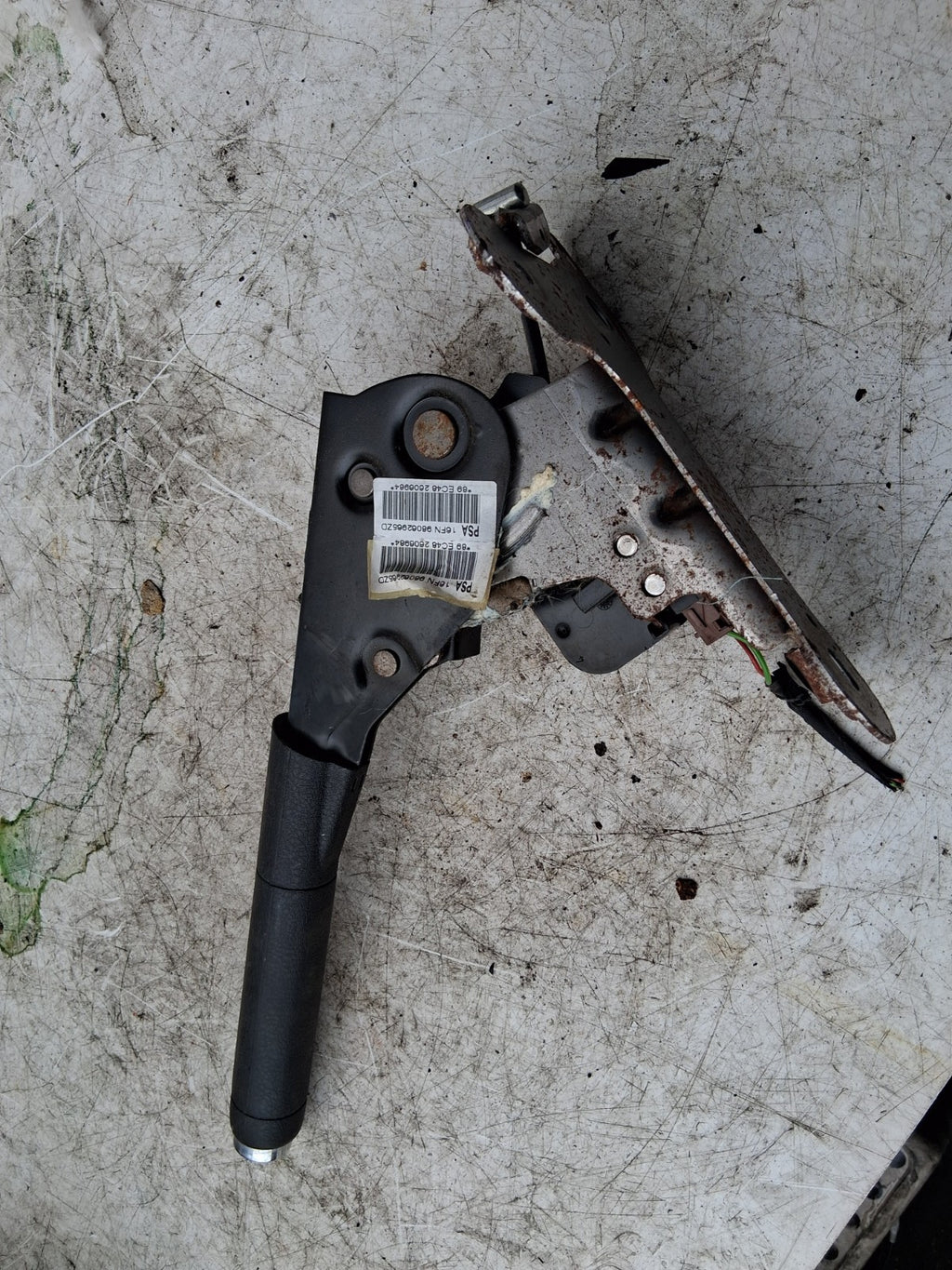 2021 CITROEN C3 MK3 MANUAL HANDBRAKE PARKING BRAKE LEVER MECHANISM