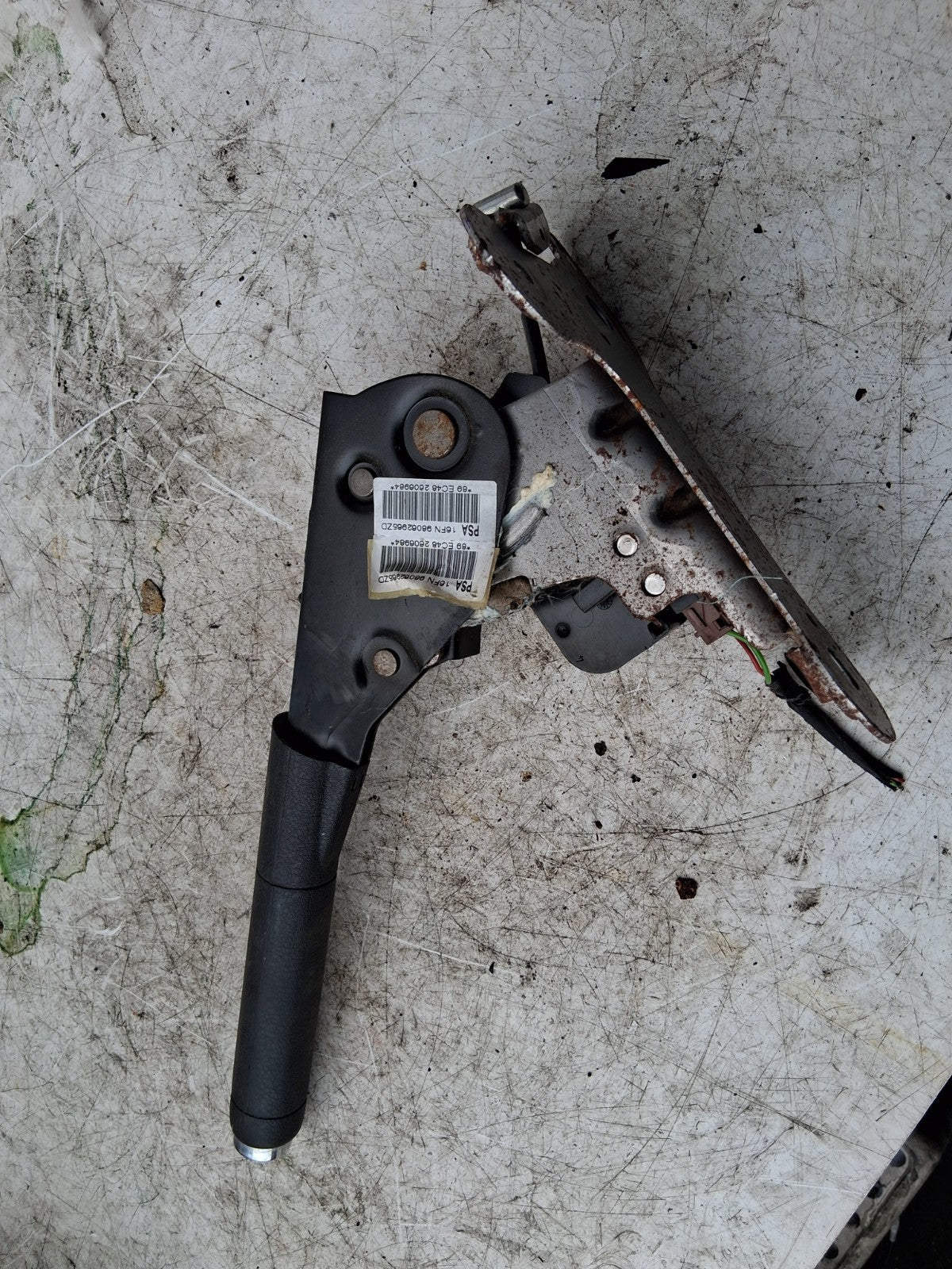 2021 CITROEN C3 MK3 MANUAL HANDBRAKE PARKING BRAKE LEVER MECHANISM