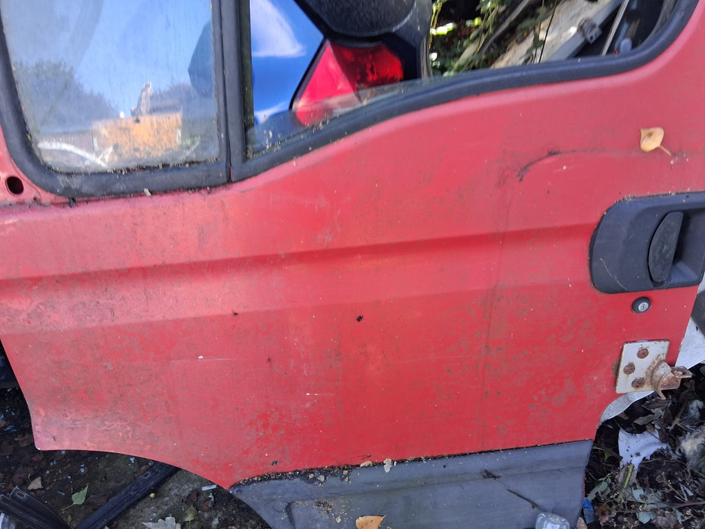 IVECO DAILY 29L10 LCV 2006 MK3 2.3 DIESEL NSF PASSENGER FRONT COMPLETE DOOR RED