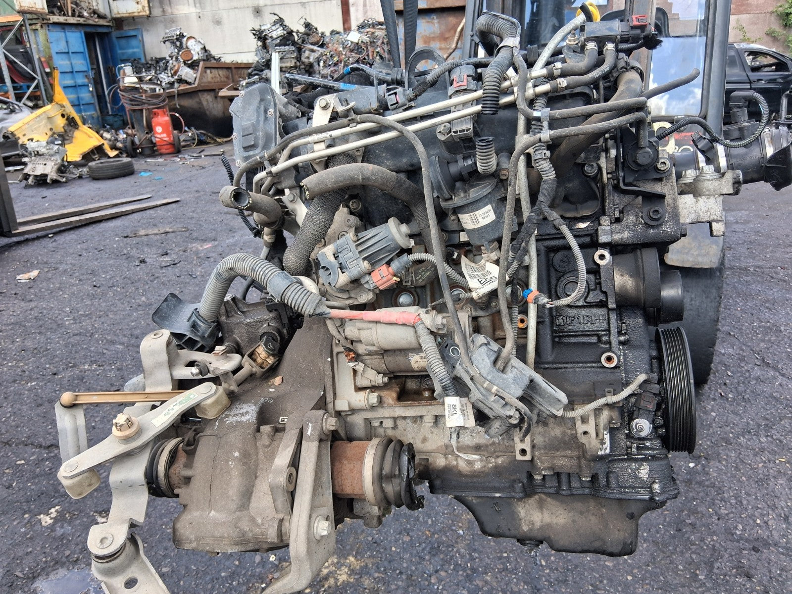 2016 VAUXHALL CORSA E 1.3 DIESEL COMPLETE ENGINE B13DTE 94K MILES