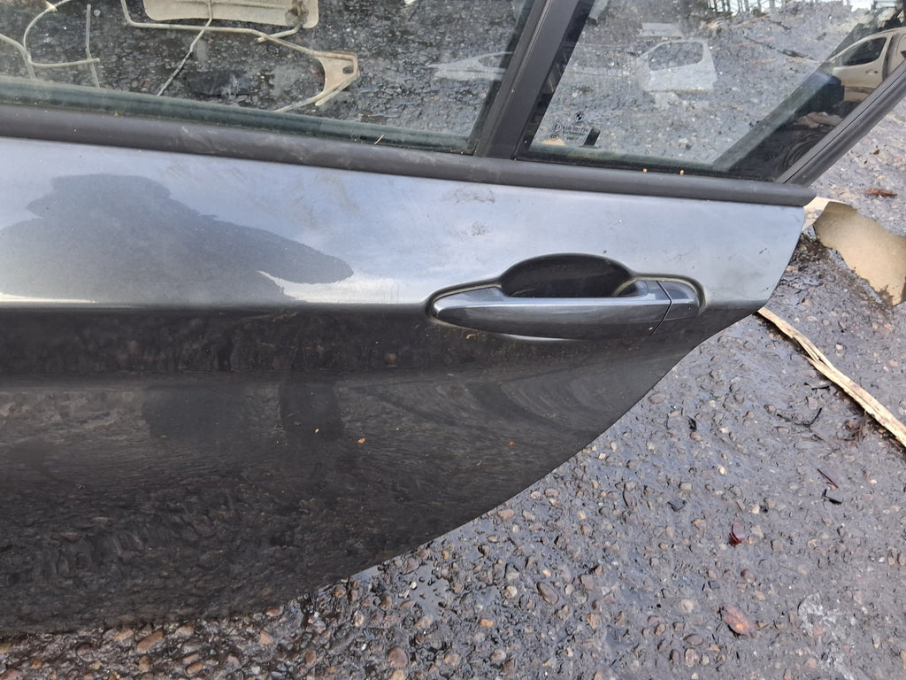 2016 BMW 1 SERIES F20 LCI NSR PASSENGER SIDE REAR BARE DOOR GREY METALLIC B39