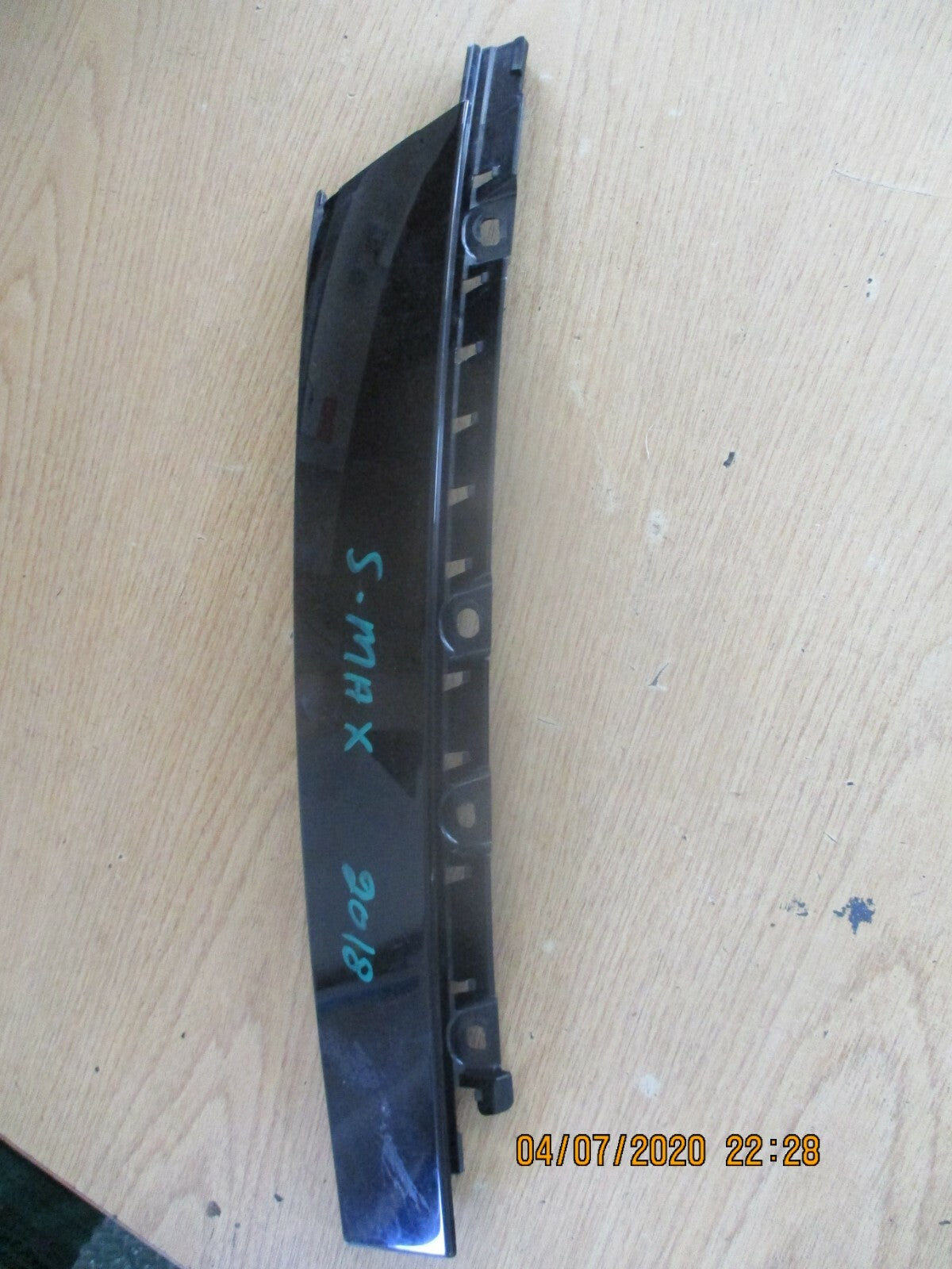 FORD S MAX MK2 2018 FRONT PASSENGER SIDE PLASTIC DOOR MOULDING TRIM EM2B R20899