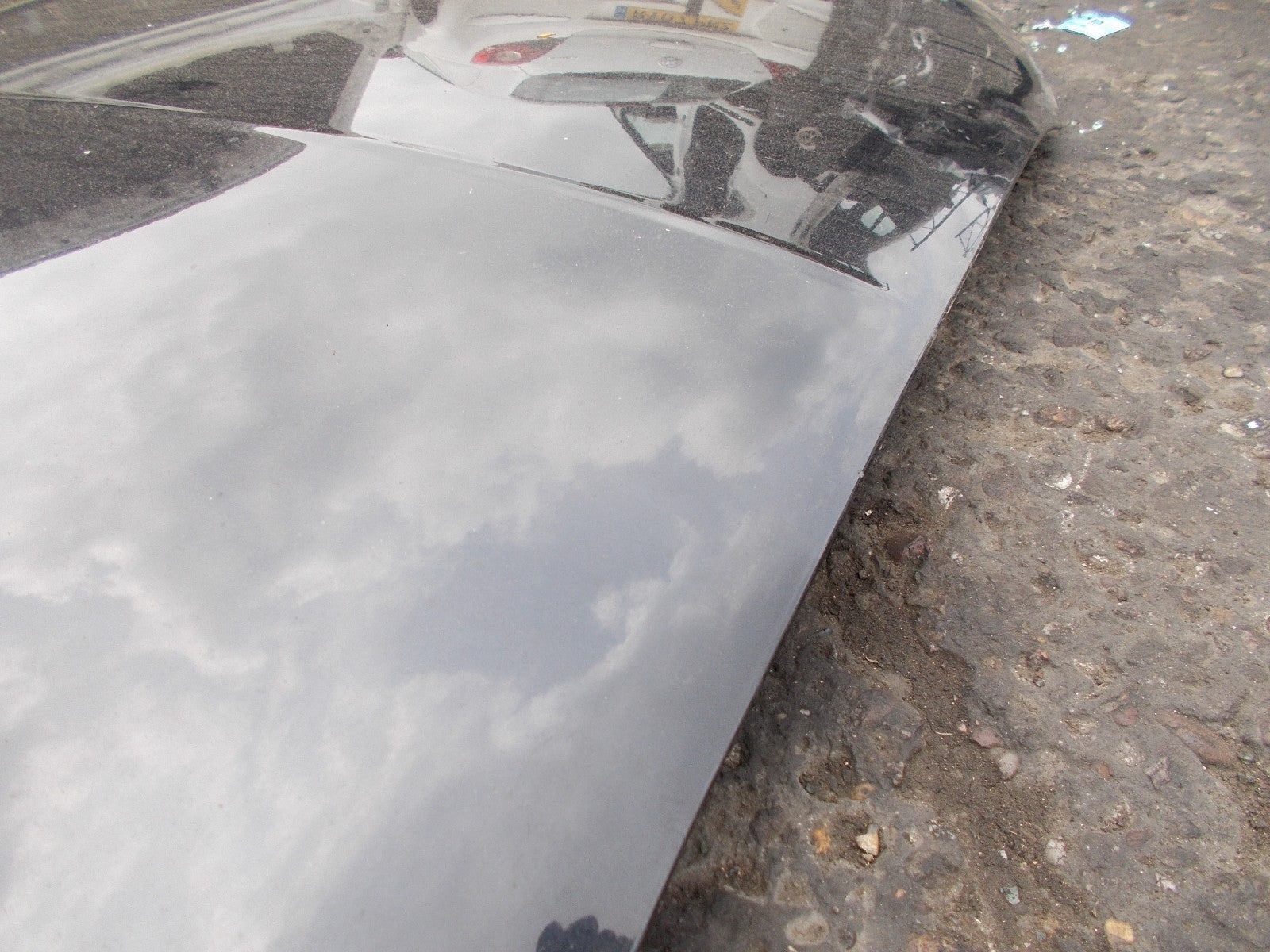2004 ROVER STEETWISE S 103 3DR BONNET COMPLETE BLACK PBT