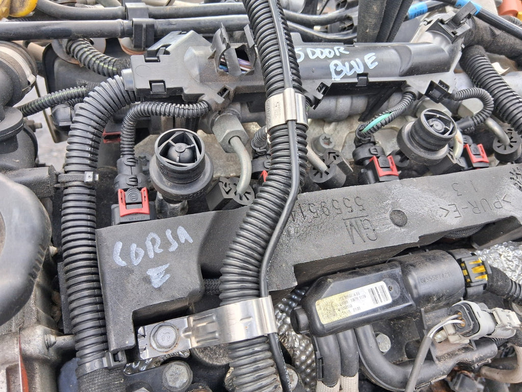 2016 VAUXHALL CORSA E 1.3 DIESEL COMPLETE ENGINE B13DTE 94K MILES