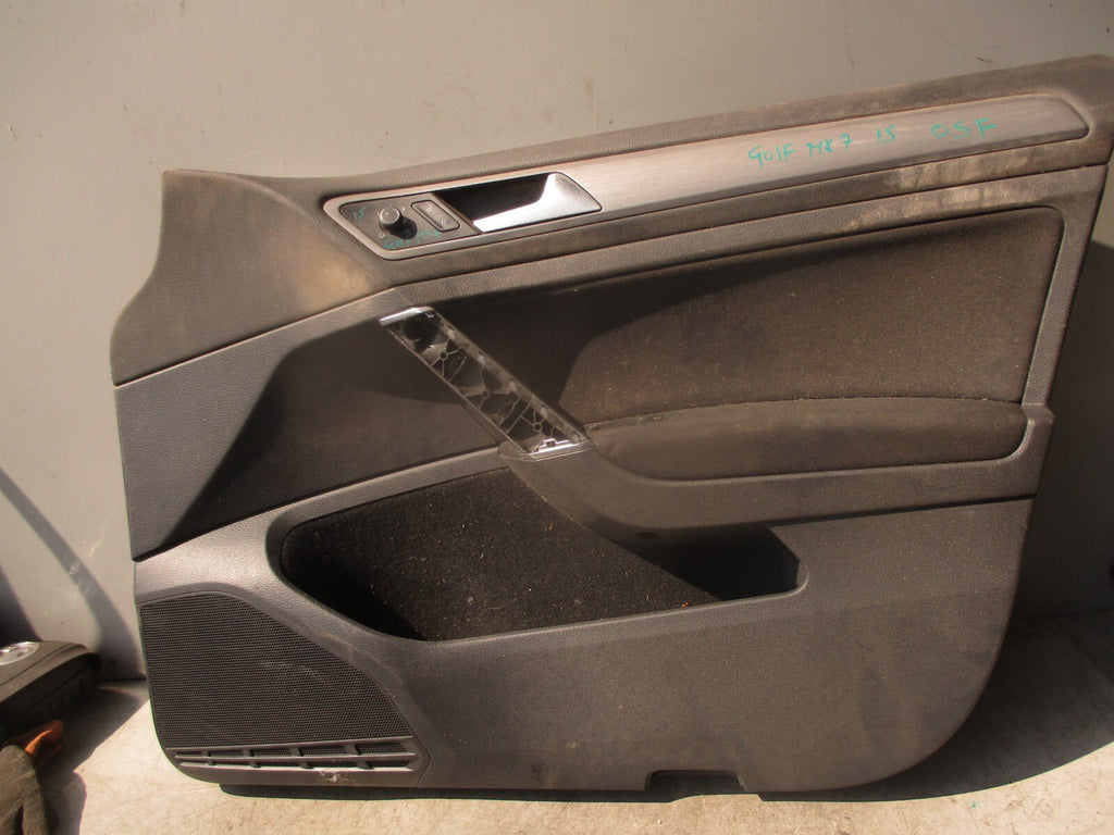 2015 VOLKSWAGEN GOLF MK7 OSF DRIVER SIDE FRONT RIGHT DOOR CARD PANEL 5G4868110B