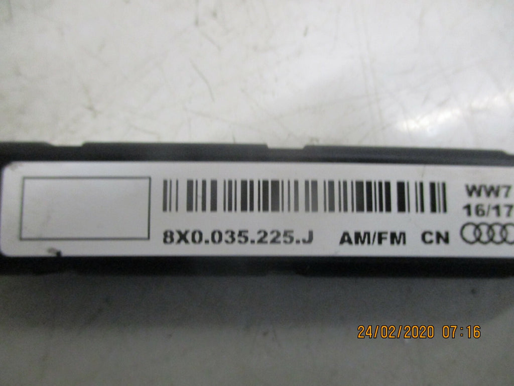 AUDI A1 MK1 8X 2017 AERIAL AMP ANTENNA AMPLIFIER BOOSTER UNIT MODULE 8X0035225J