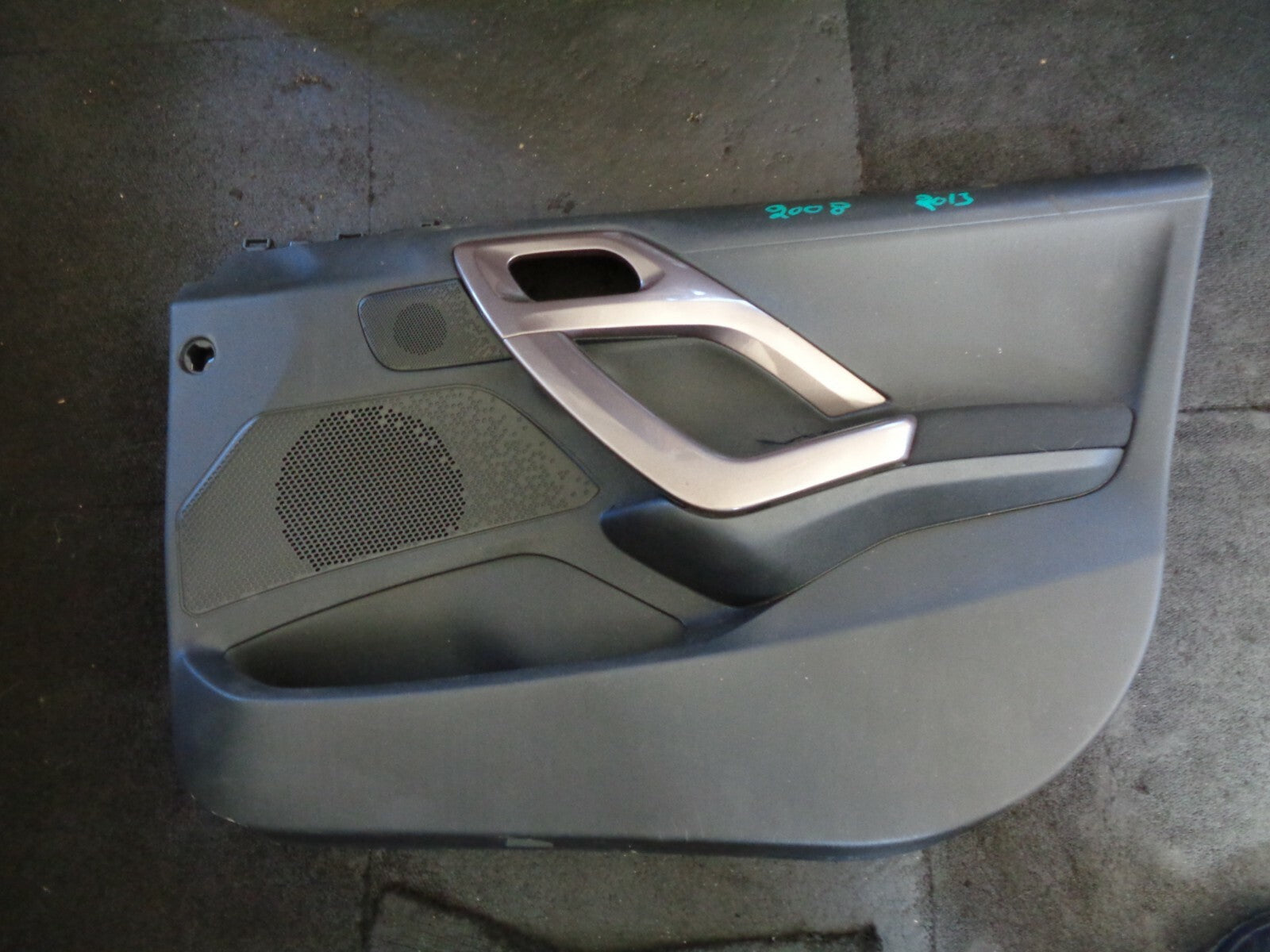 PEUGEOT 2008 5 DOOR  O/S/F DRIVER SIDE FRONT DOOR CARD  491100112819