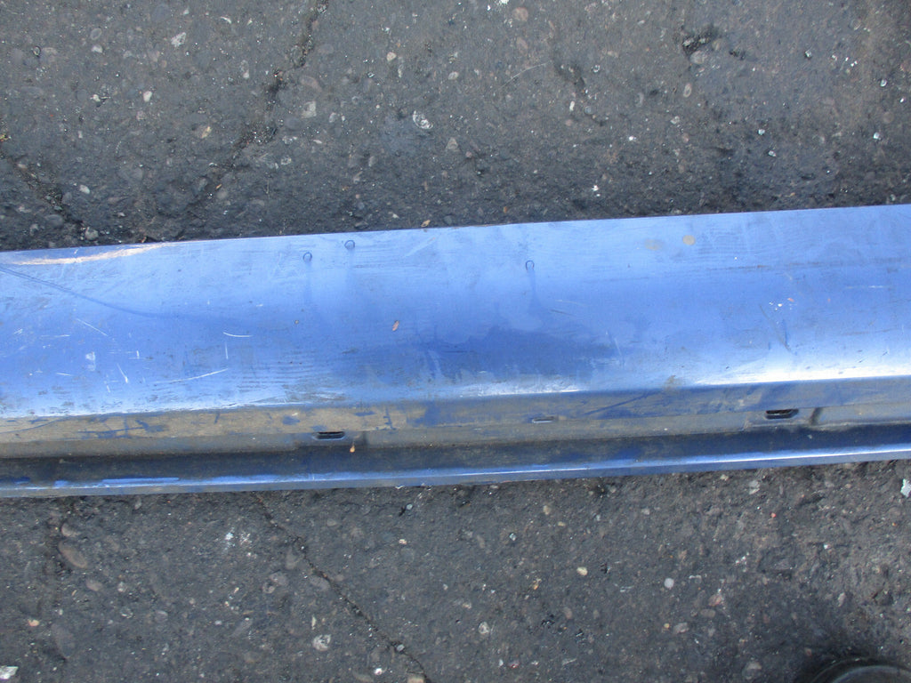 AUDI A4 B7 CONVERTIBLE CABRIOLET NS PASSENGER SIDE LEFT SIDE SKIRT BLUE