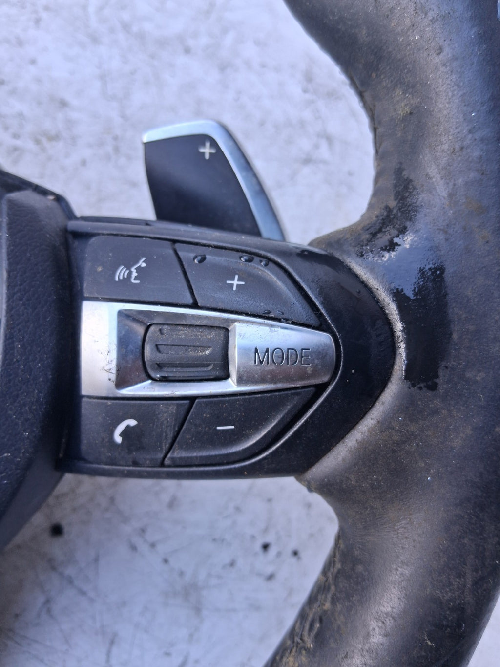 2017 BMW 3 SERIES F30 MULTIFUNCTION STEERING WHEEL PADDLE SHIFTER 308756887N77