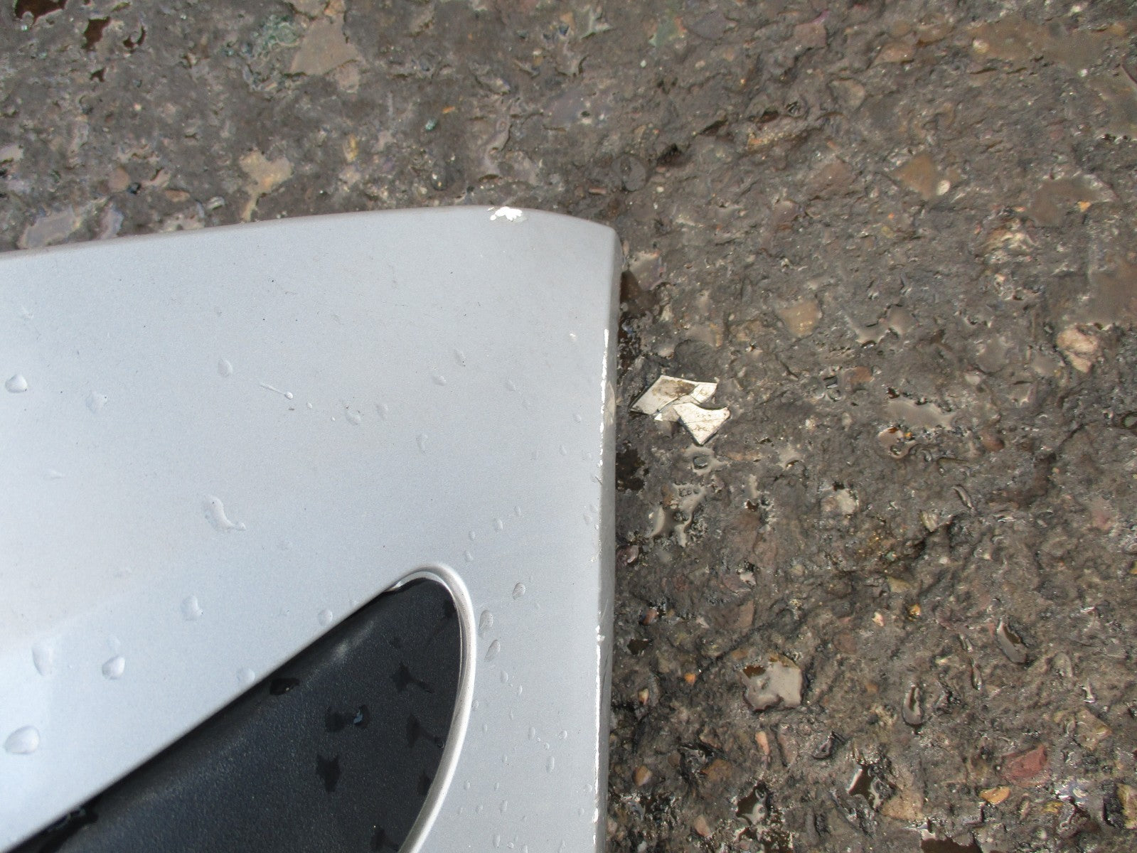 MERCEDES A CLASS W168 FACELIFT REAR BUMPER COMPLETE SILVER