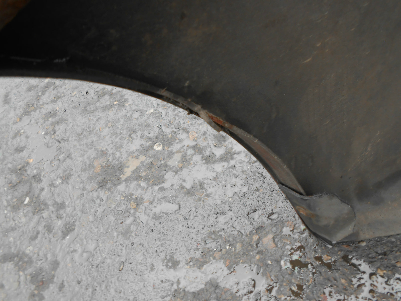 DAEWOO MATIZ 1999 COMPLETE FRONT BUMPER ORANGE