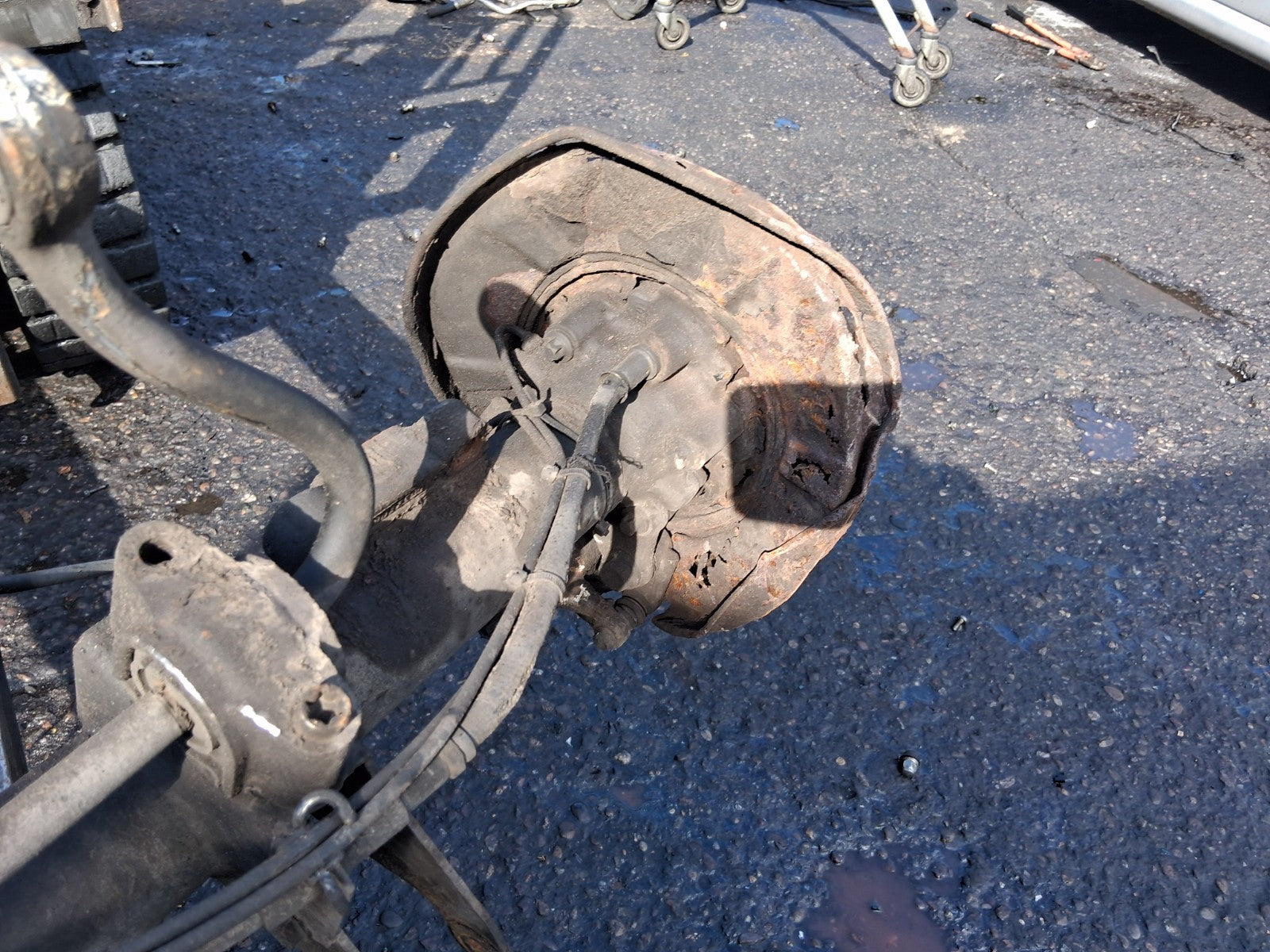 2010 MERCEDES SPRINTER W906 REAR DIFF DIFFERENTIAL AXLE 48:11 A9063501000