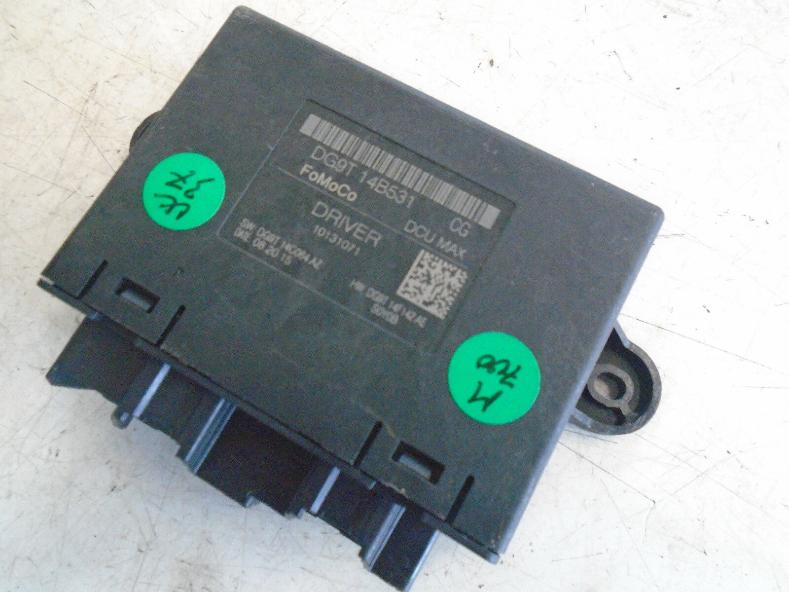 FORD MONDEO MK5 2015 OSF DRIVER SIDE FRONT DOOR CONTROL MODULE DG9T14B531CG