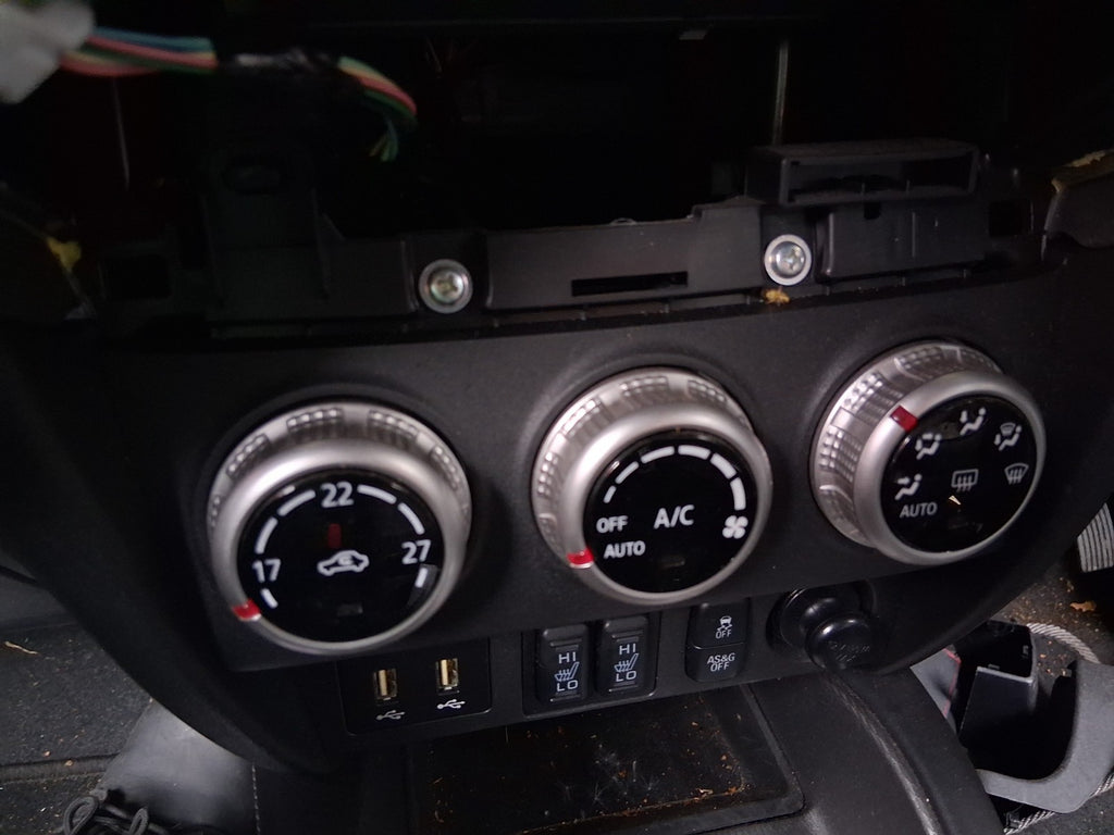 2020 MITSUBISHI ASX AC HEATER CLIMATE CONTROL SWITCH PANEL