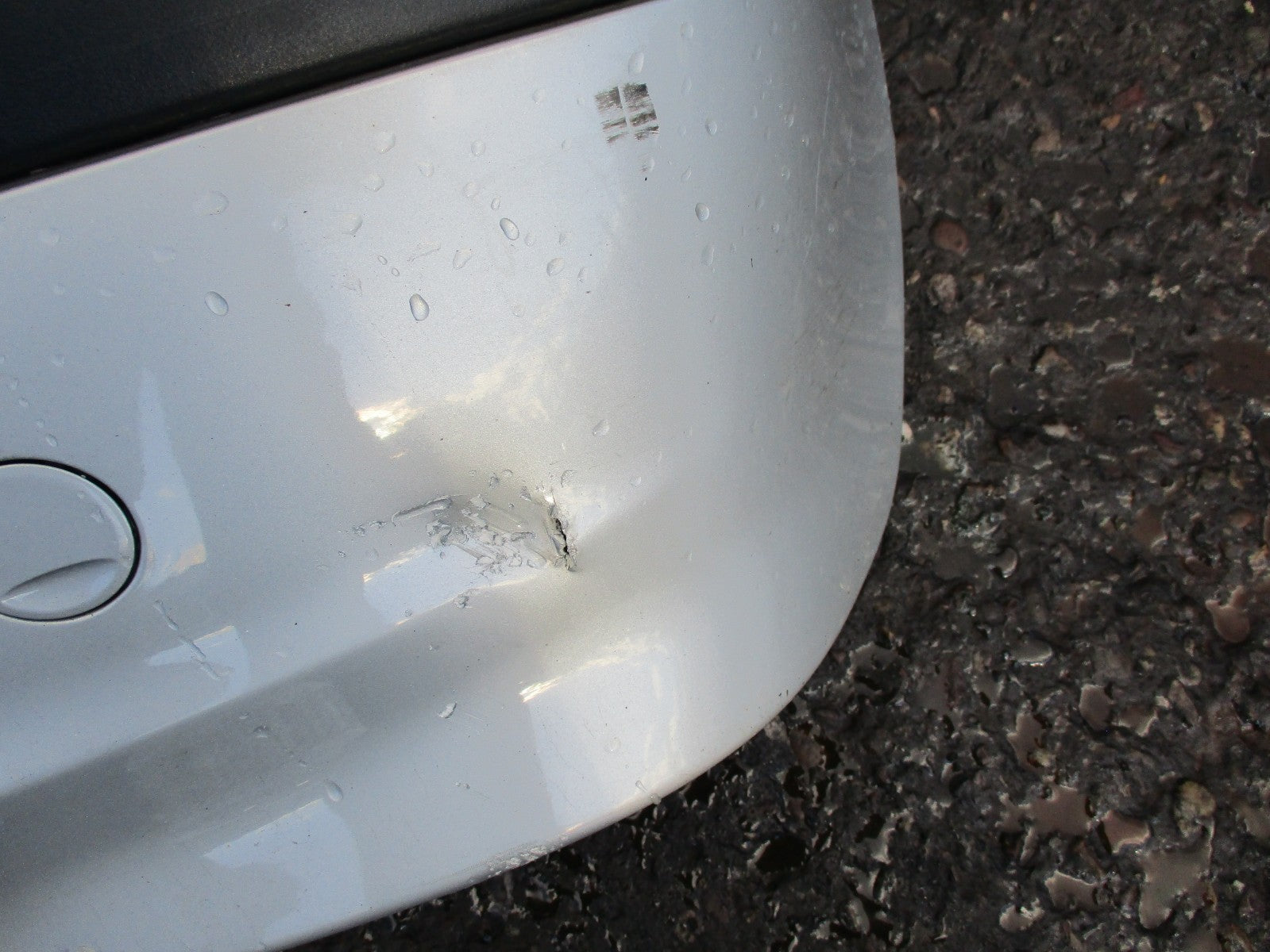 MERCEDES A CLASS W168 FACELIFT REAR BUMPER COMPLETE SILVER