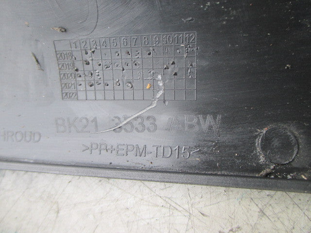 FORD TRANSIT 350 MK8 2021 LOWER STEERING COLUMN SURROUND BK213533ABW