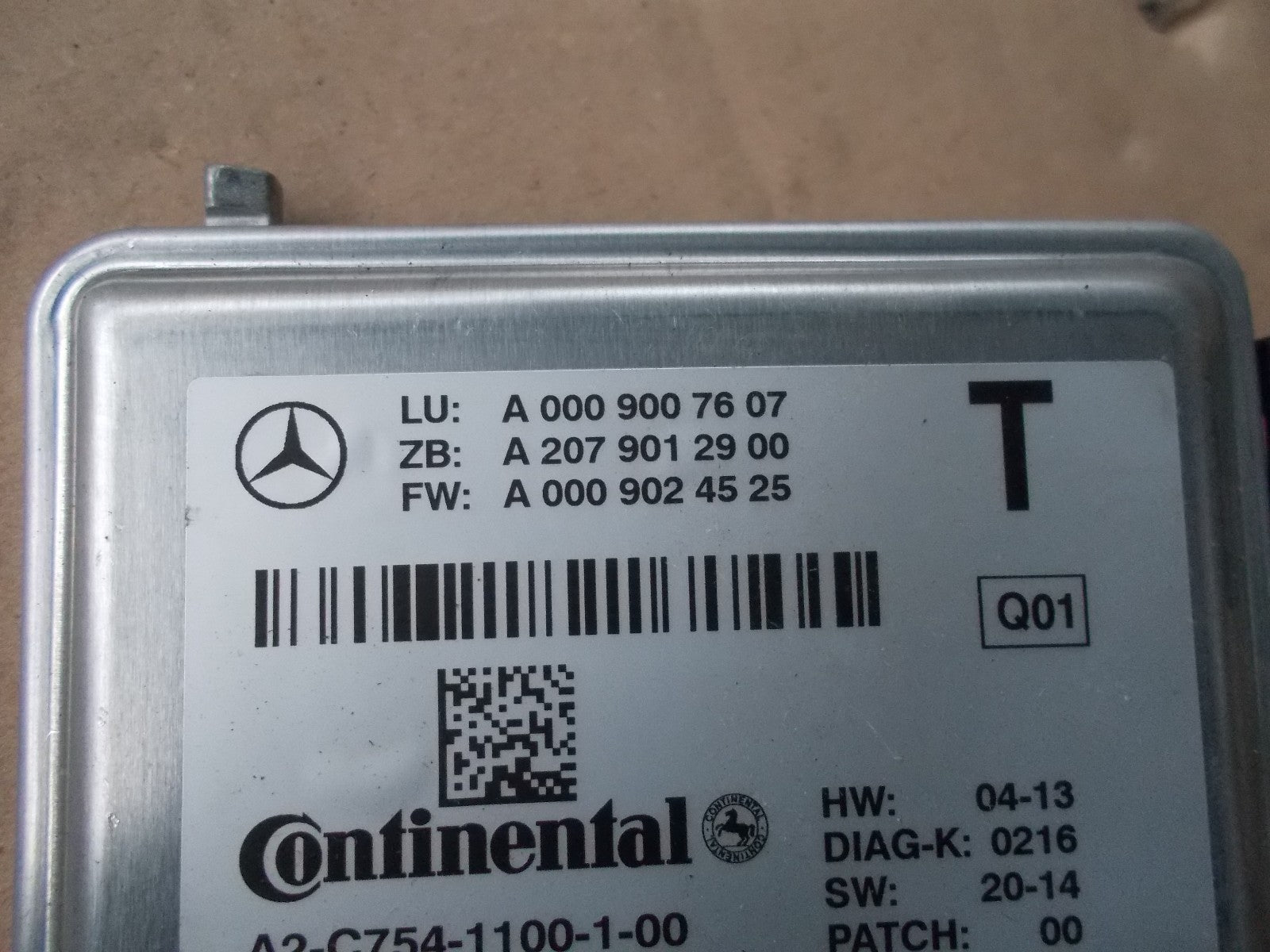 MERCEDES E CLASS W212 2016 BLUETEC FRONT WINDSCREEN CAMERA A0009007607