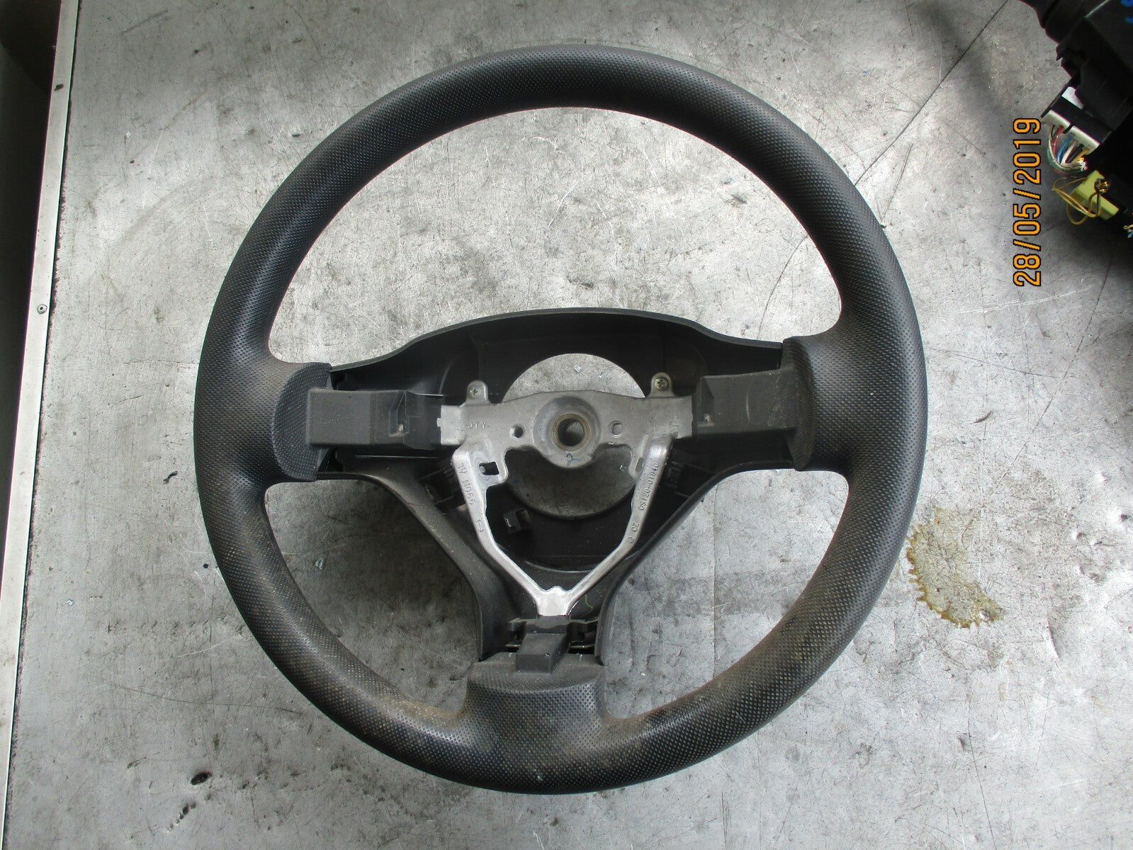 TOYOTA AYGO AB10 (MK1) STEERING WHEEL BLACK