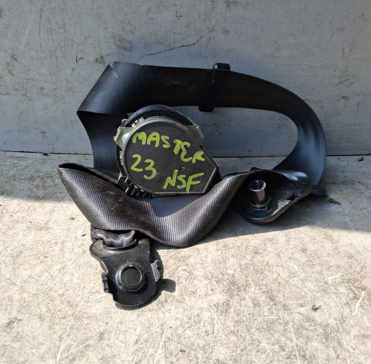2023 RENAULT MASTER MK3 NSF PASSENGER SIDE FRONT LEFT SEAT BELT 868847135R