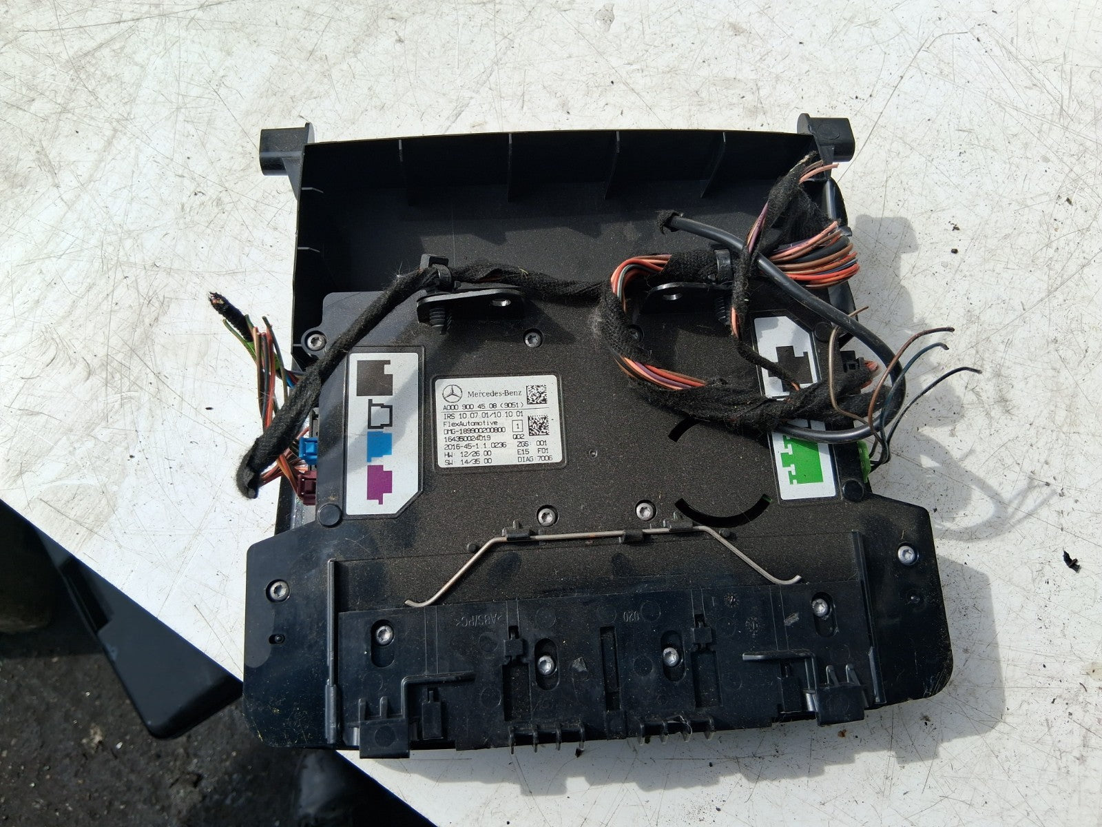 2016 MERCEDES CLA C117 INTERIOR FRONT ROOF READING LIGHT A0009004508