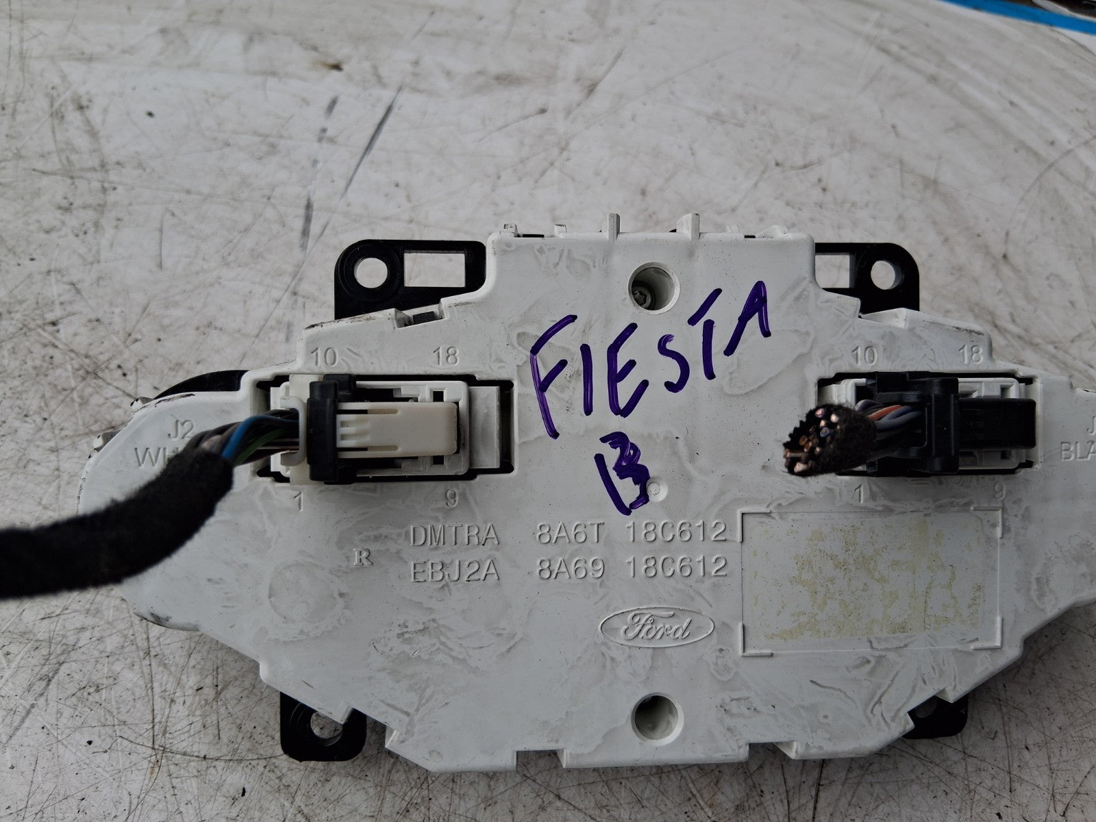 2014 FORD FIESTA MK7 AC HEATER CLIMATE CONTROL SWITCH PANEL 8A6T18C612