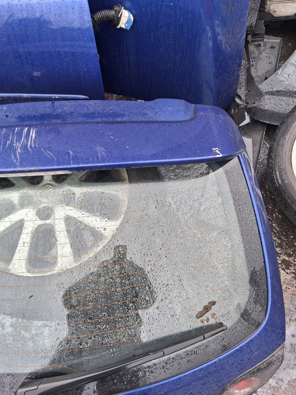 2008 MAZDA 3 BL TAKARA COMPLETE REAR TAILGATE BOOTLID BLUE