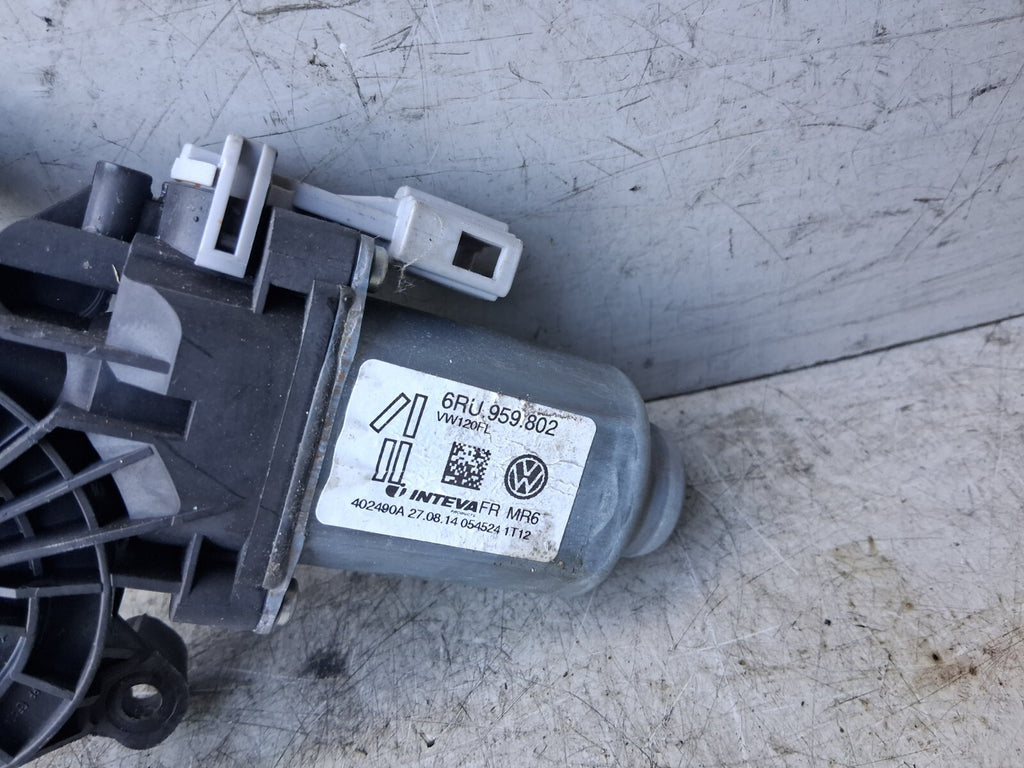 2014 VW VOLKSWAGEN UP 5 DOOR WINDOW CONTROL MOTOR 6RU959802