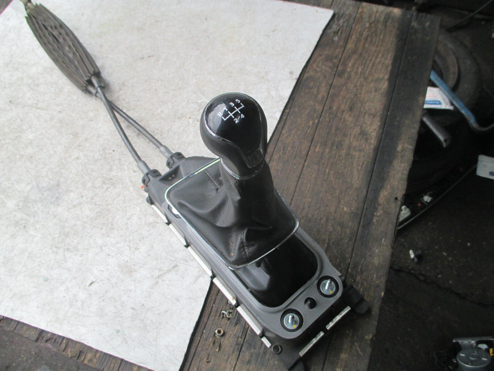 SEAT TOLEDO 2017 MK4 SPEED MANUAL GEAR STICK WITH LINKAGES CABLES 6RA711049
