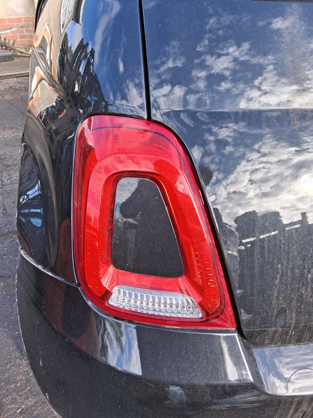 2025 FIAT 500 MHEV NSR PASSENGER SIDE REAR LEFT LED TAIL LIGHT